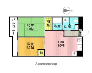 東京都江東区亀戸7丁目【マンション】の間取り