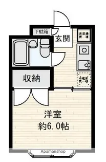 東京都江東区北砂1丁目【アパート】の間取り