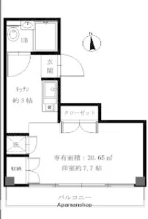 モアクレスト亀戸【2階】の間取り