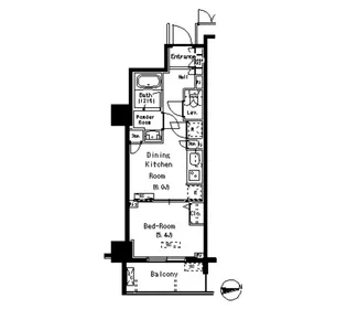 パークアクシス元浅草ステージ【3階】の間取り