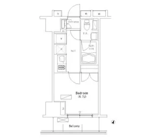 パークアクシス押上【8階】の間取り