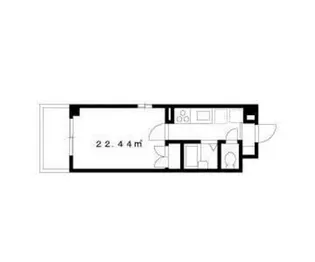 第2EXCEL MINYU【5階】の間取り