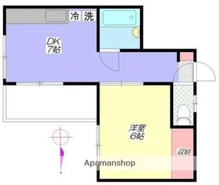 東京都墨田区立花4丁目【マンション】の間取り