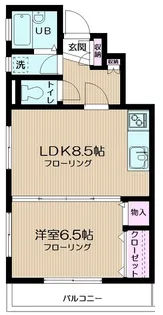 プランドール【1階】の間取り