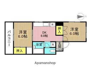 メゾン東綾瀬【1階】の間取り