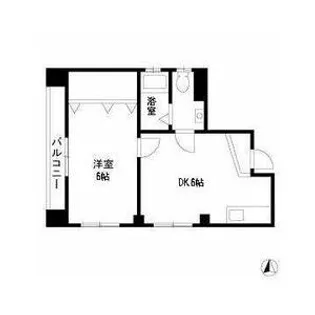 両国アーバンハウス【4階】の間取り