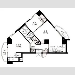 プライムアーバン千住【8階】の間取り