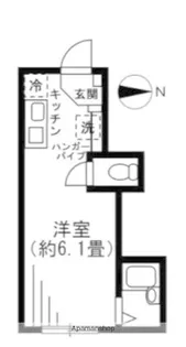 東京都江東区大島1丁目【アパート】の間取り