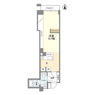 バウムプラッツ【4階】の間取り