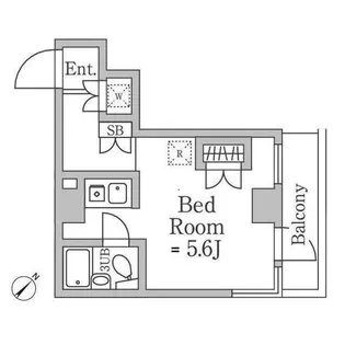 ドルチェ日暮里【3階】の間取り