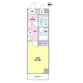 T・ハルジオン【3階】の間取り