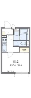 クレイノボヌールⅡ【1階】の間取り