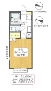 アウルリーベ【2階】の間取り