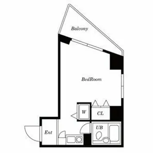 サンライズ江東【402号室】の間取り