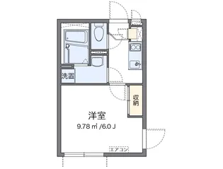 クレイノラメールエムズ【1階】の間取り