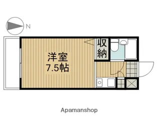 TERRACE AOKI【302号室】の間取り