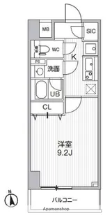 HF曳舟レジデンス【3階】の間取り