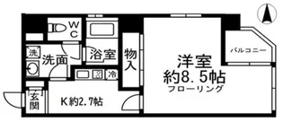 NSビル2【2階】の間取り