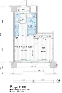 メインステージ元浅草【3階】の間取り