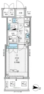 ランドステージ両国【2階】の間取り