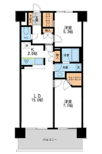 レジディア南千住【9階】の間取り
