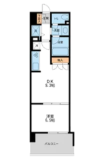 レジディア南千住【2階】の間取り