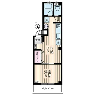 カーサたんぽぽ【2階】の間取り