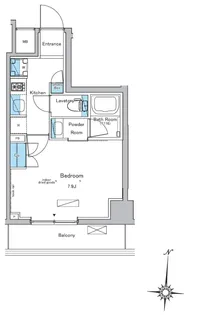 ウィルテラス森下四丁目【4階】の間取り
