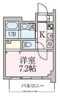ブランシュワ【4階】の間取り