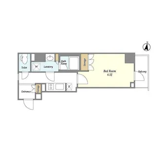 Belle ville 錦糸町【5階】の間取り