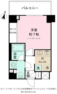 JP NOIE 亀戸【3階】の間取り