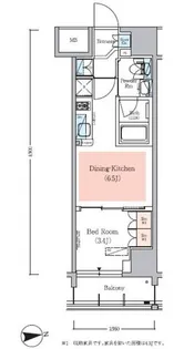 アーバネックス秋葉原EASTⅢ【2階】の間取り