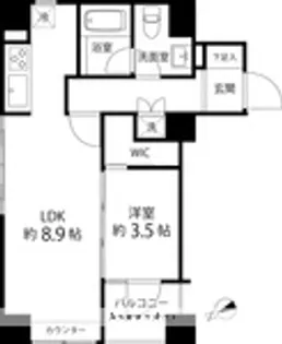 ハイリーフ上野【10階】の間取り