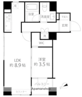 ハイリーフ上野【6階】の間取り