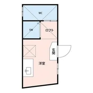 サークルハウス北千住【1階】の間取り