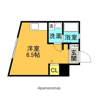 ラ・レジデンス・サンテュール【1階】の間取り