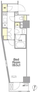 ORSUS西日暮里【2階】の間取り