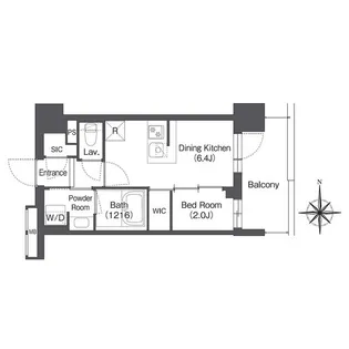 コンフォリア森下サウス【4階】の間取り