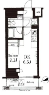 フレンシア浅草橋【4階】の間取り