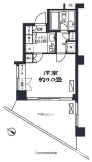 ヒューリック浅草一丁目【4階】の間取り