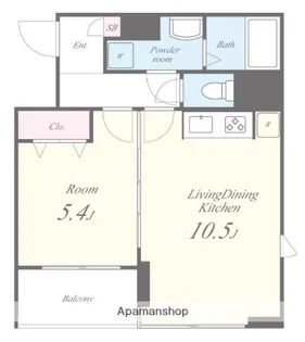 ラヴィン【3階】の間取り