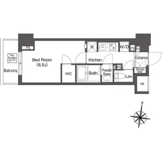 コンフォリア森下リバーサイド【2階】の間取り