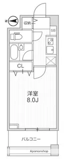 アーデン両国【6階】の間取り