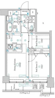 ラフィスタ墨田5丁目Ⅱ【7階】の間取り