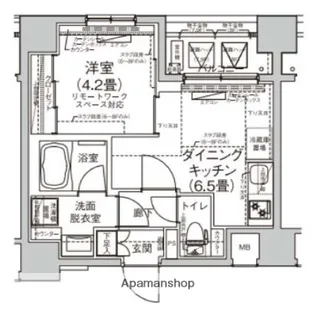 アイル押上ノルド【7階】の間取り