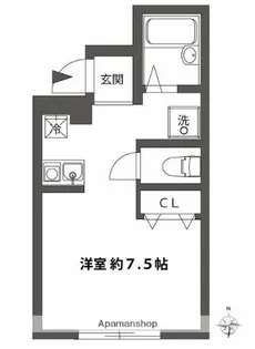 エピソード千束【1階】の間取り