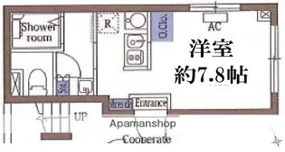 シティゲート上野入谷【4階】の間取り