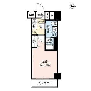 プレール・ドゥーク本所吾妻橋Ⅴ【3階】の間取り