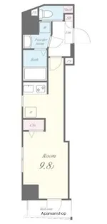 ラ メゾン オンズ【3階】の間取り
