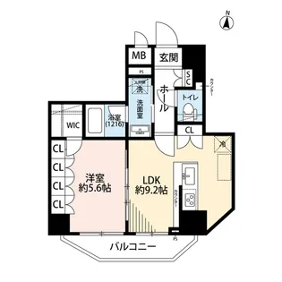 プレール・ドゥーク本所吾妻橋VI【7階】の間取り